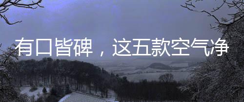 空气受到污染自动加速净化