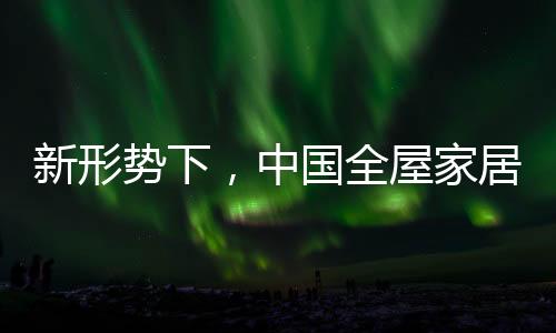 全屋家居市场格局已初见规模
