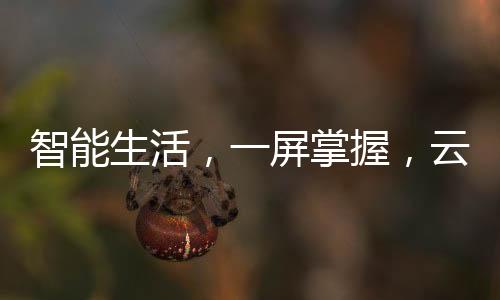 云小鲜冰箱的屏掌屏幕足够大