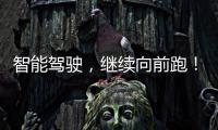 智能驾驶�，继续向前跑！