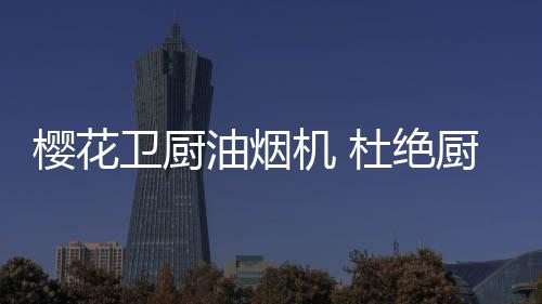 专门针对厨房油烟问题