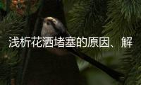 浅析花洒堵塞的原因、解决办法及注意事项