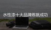 水性漆十大品牌炼就成功的“秘笈”