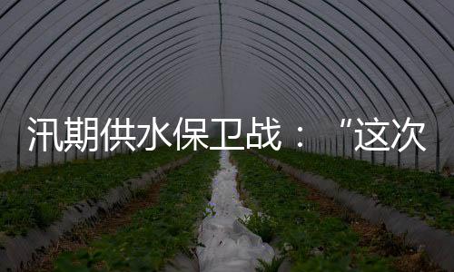 汛期训负责一个村子
