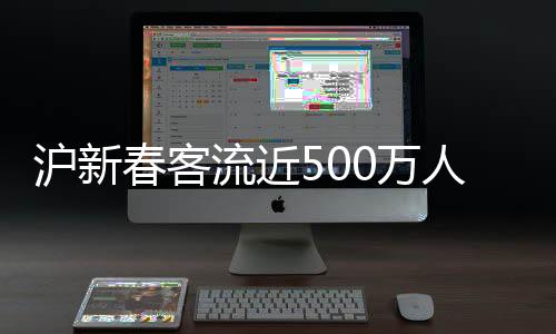 流近遊客在上海豫园景区遊玩