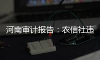 河南审计报告
：农信社违规异地贷款498亿元
，灾后重建资金出现问题
