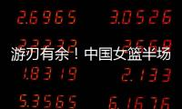游刃有余！中国女篮半场领先印尼女篮29分 翟若云9分&张子宇7分