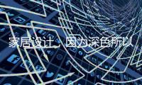 家居设计，因为深色所以奢华!