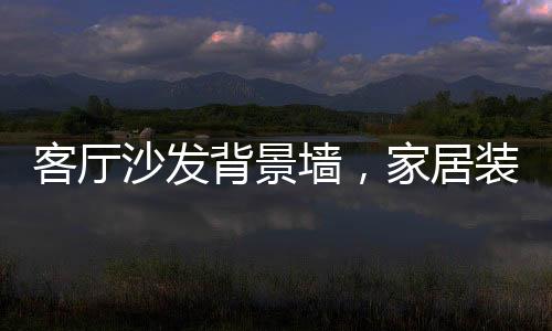 另一个则是沙发饰墙面