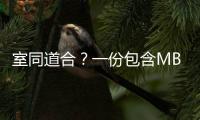 室同道合	？一份包含MBTI的大学宿舍分配问卷背后