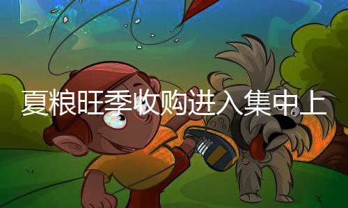 夏粮进度在一到两成