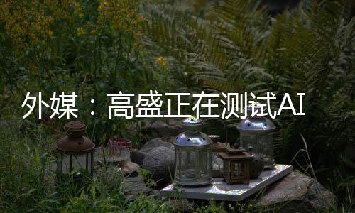 高盛科技主管Marco Argenti透露