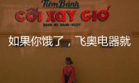 如果你饿了
，飞奥电器就煮碗面给你吃!