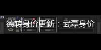 德转身价更新：武磊身价250万欧排中国第二