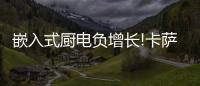 嵌入式厨电负增长!卡萨帝
�：唯一逆势增长份额创新高
