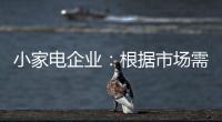 小家电企业：根据市场需求而变 努力成为行业弄潮者