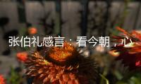 张伯礼感言	：看今朝，心潮比浪高/新华网