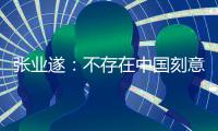 张业遂	
：不存在中国刻意选择低脱贫标准的问题