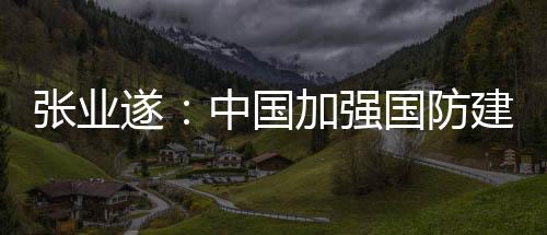 强国张业遂有上述表示