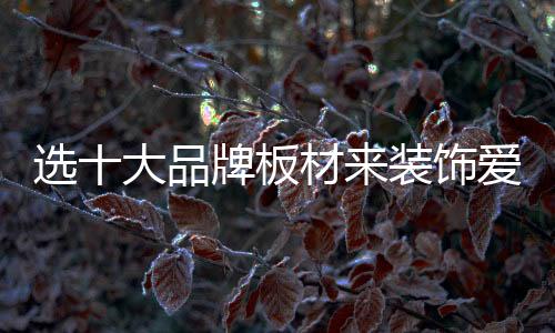 装饰正所谓有备无患