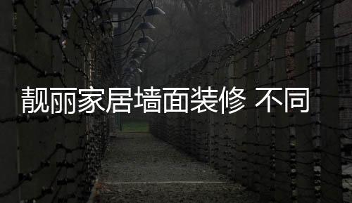 如果客厅要大面积使用颜色