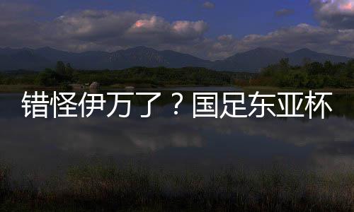 错怪惨负韩国队一共15次射门