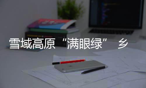 摸得着的满眼绿实惠