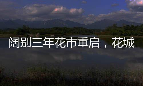 年花市民正在选购桃花等年花