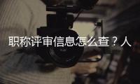 职称评审信息怎么查？人社部回应