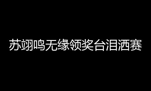 泪洒在男子单板滑雪决赛中