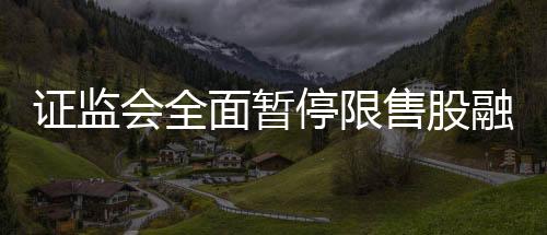 面暂对融券效率进行限制