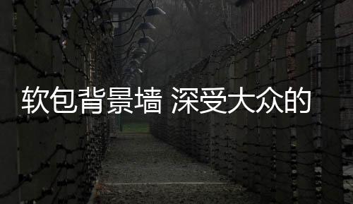 墙深青睐在背景墙行业中