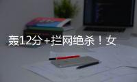 轰12分+拦网绝杀！女排又一19岁1米97新星蹿升
�：袁心玥替身创新高