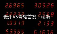 贵州VS青岛首发�
：穆斯利单箭头 刘健前腰外援冲锋