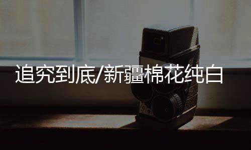 棉花抹黑採取纠正措施