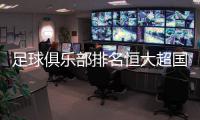 足球俱乐部排名恒大超国米拉齐奥 亚洲范围第一