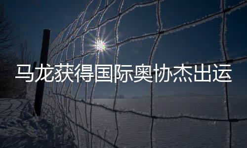 是马龙我最大的成就