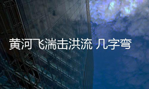 也是黄河为了保卫母亲河