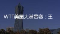 WTT美国大满贯赛：王楚钦/梁靖崑晋级男双四强