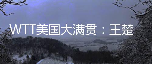 美满贯WTT美国大满贯男单首轮