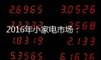 2016年小家电市场：增长稳健 潜力无限