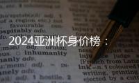 2024亚洲杯身价榜：金玟哉6000万欧居榜首