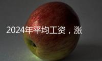 2024年平均工资，涨了