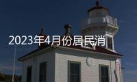 2023年4月份居民消费价格同比上涨0.1%，环比下降0.1%