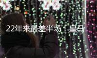 22年来最差半场！皇马防线灾难级表现，0