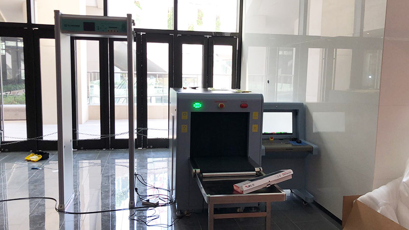 福建泉州图书馆投入使用k8.com安检机安检门安检设备